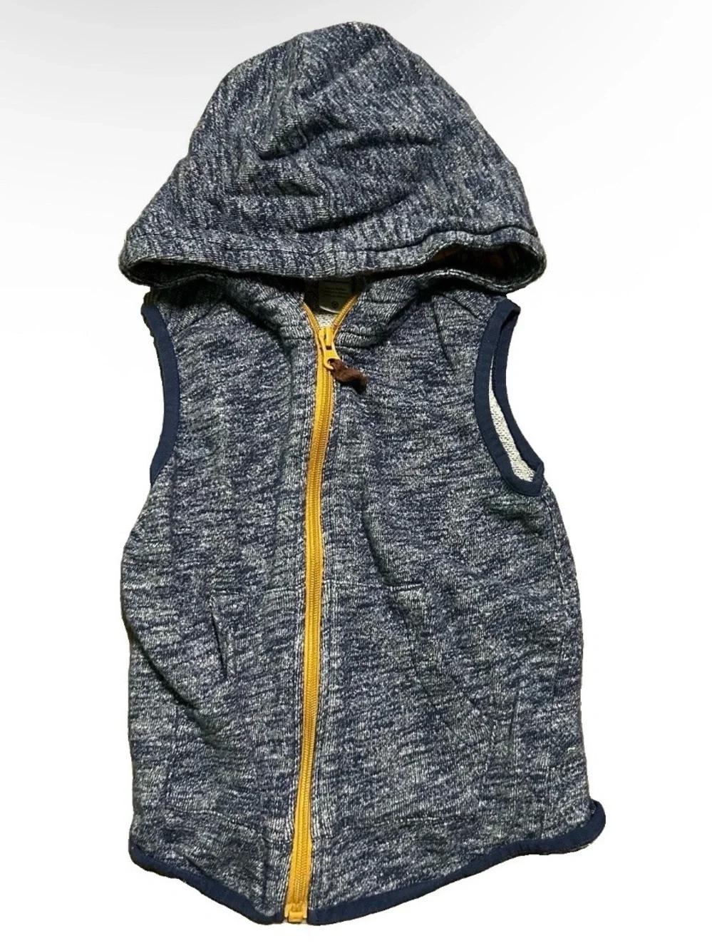 Toddler Boy Long Sleeve Winter Tops Vest Stripes Hoodie Size 4T